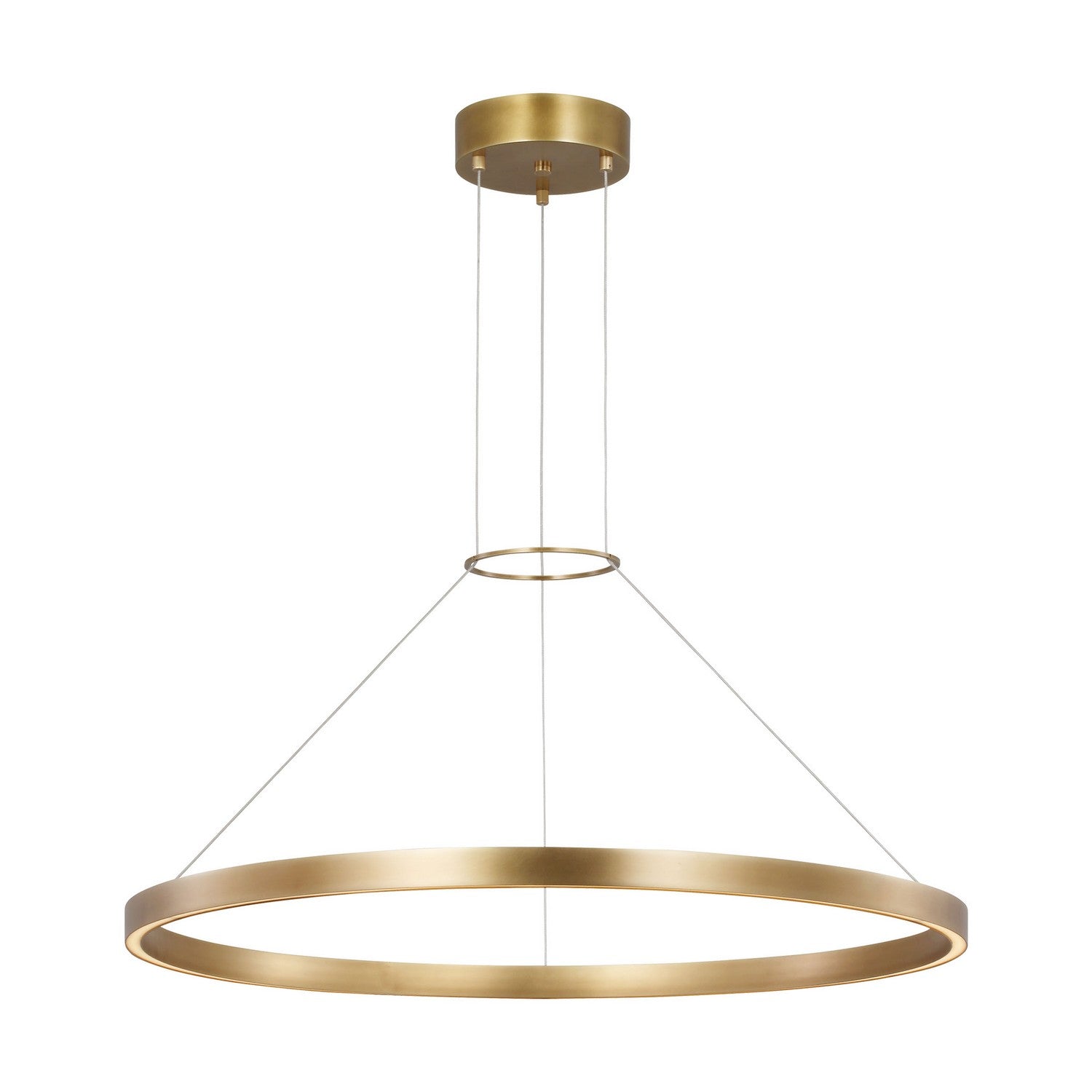 Visual Comfort Modern - SLCH14930BR - LED Chandelier - Fiama - Plated Brass