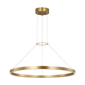 Visual Comfort Modern - SLCH14930BR - LED Chandelier - Fiama - Plated Brass