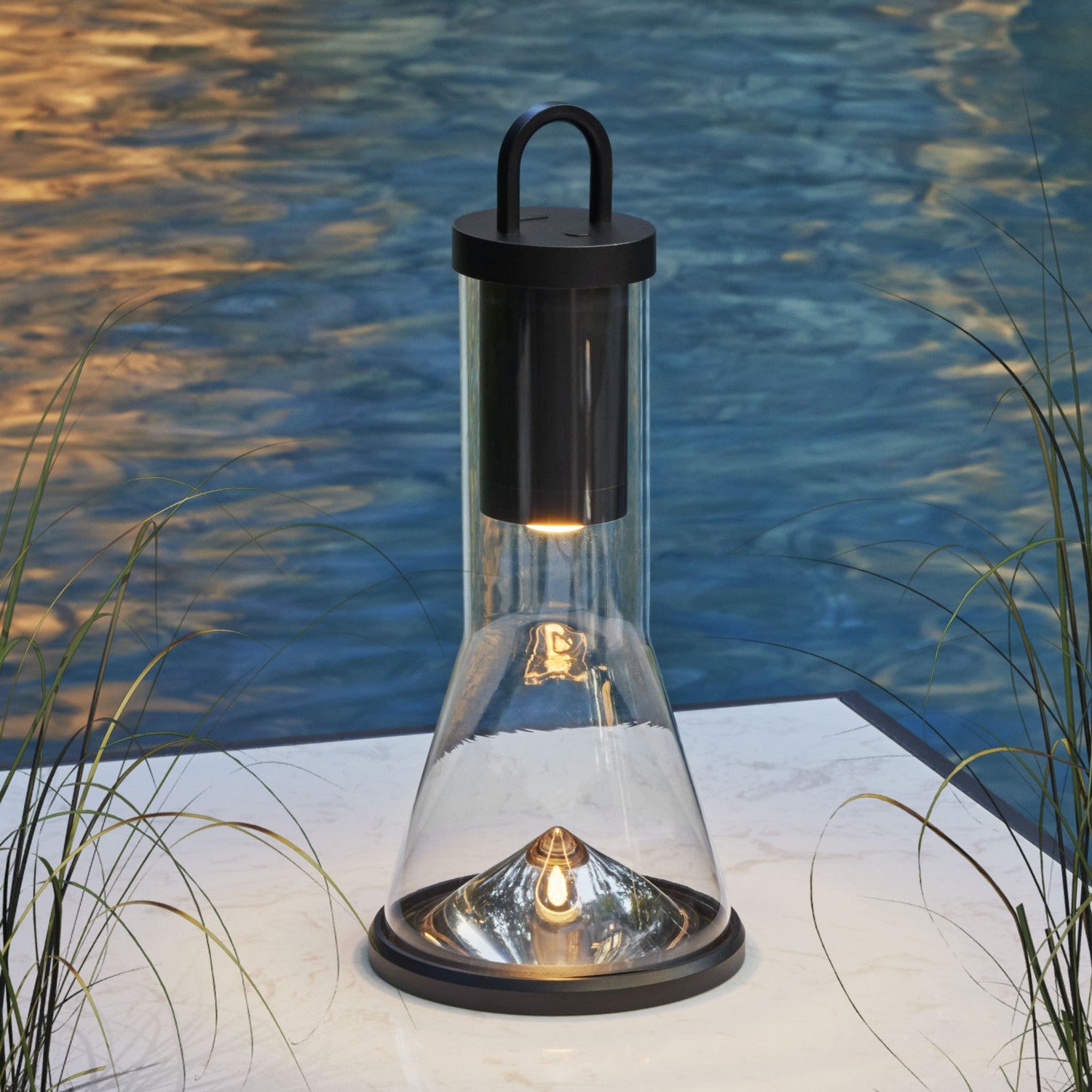 Visual Comfort Modern - SLTB27327B - LED Table Lamp - Kandella - Black