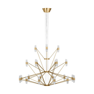 Visual Comfort Modern - SLCH24627NB - LED Chandelier - Lassell - Natural Brass