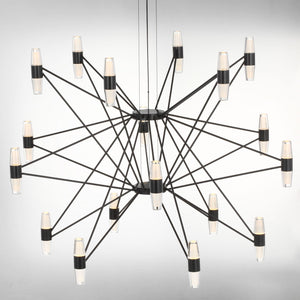 Visual Comfort Modern - SLCH24827BZ - LED Chandelier - Lassell - Dark Bronze