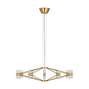 Visual Comfort Modern - SLCH24927NB - LED Chandelier - Lassell - Natural Brass