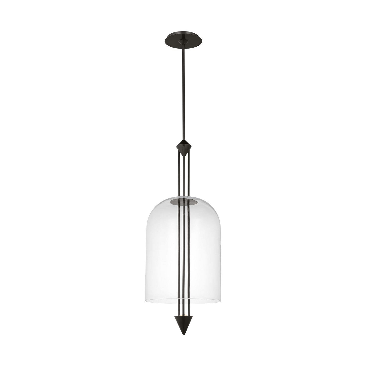 Visual Comfort Modern - SLPD31727CBZ - LED Pendant - Cathedral - Dark Bronze