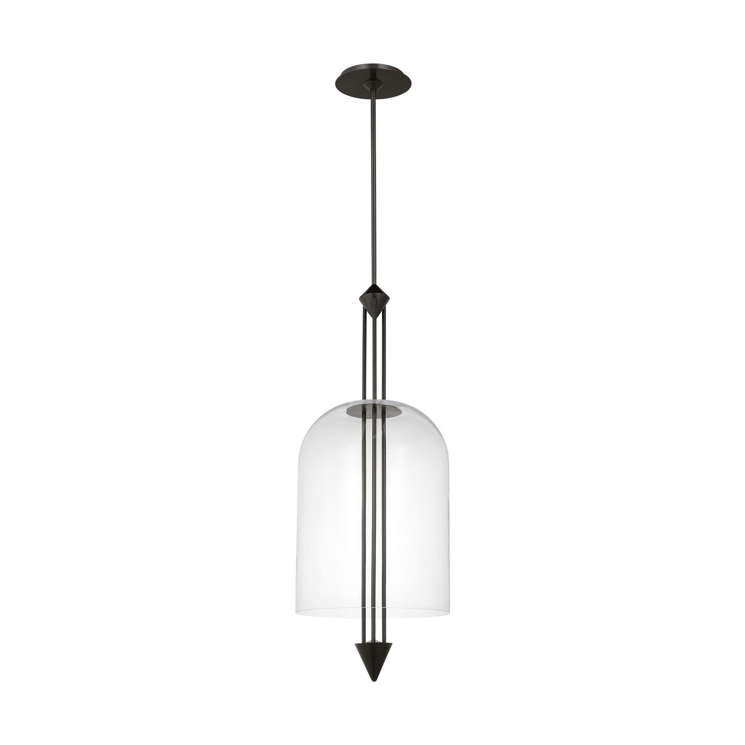 Visual Comfort Modern - SLPD31727CBZ - LED Pendant - Cathedral - Dark Bronze