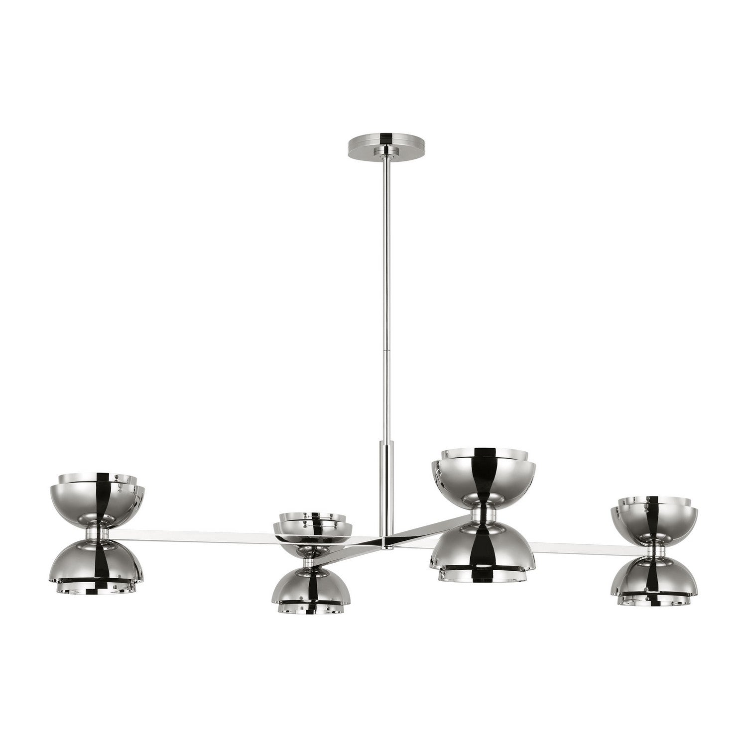 Visual Comfort Modern - SLCH13727N - LED Chandelier - Shanti - Dark Bronze