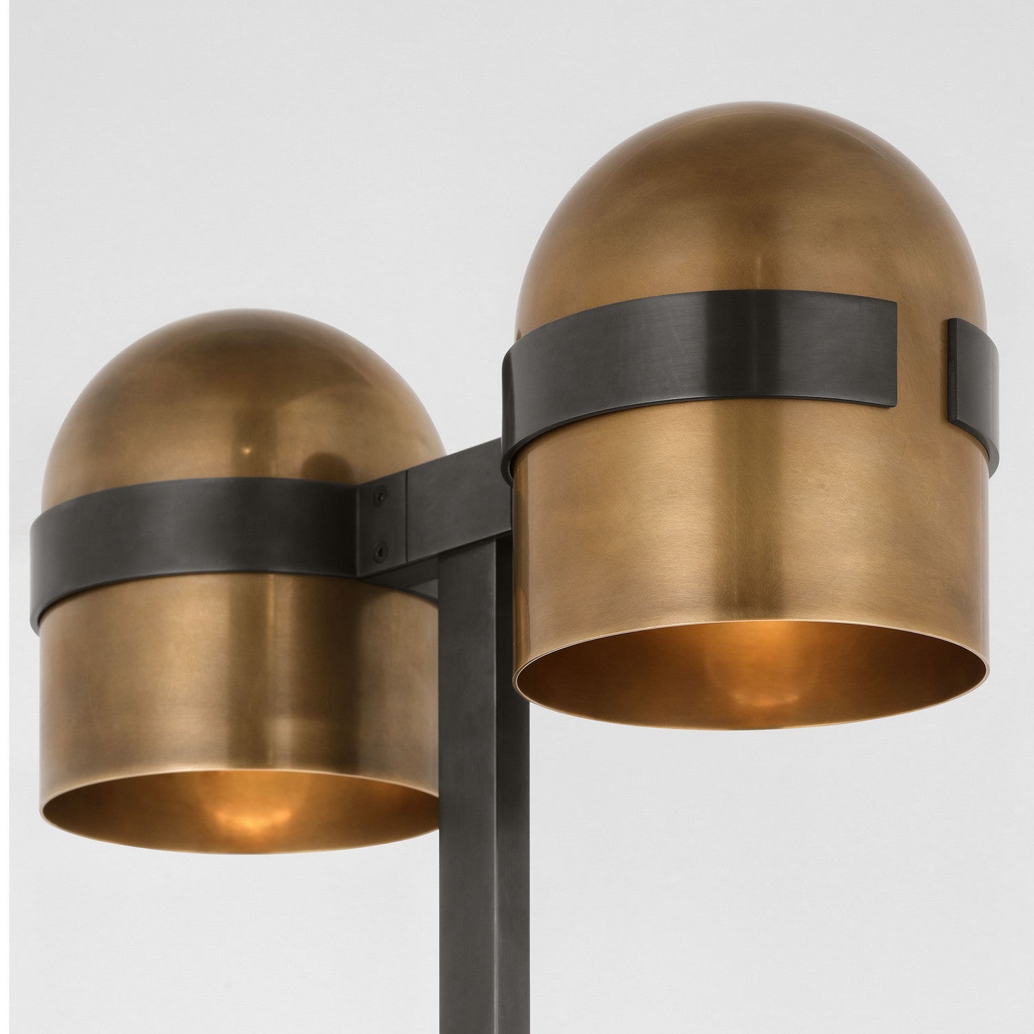 Visual Comfort Modern - AKFL34127BDZ/BWB - LED Floor Lamp - Octavia - Blackened Bronze/Bright Worn Brass