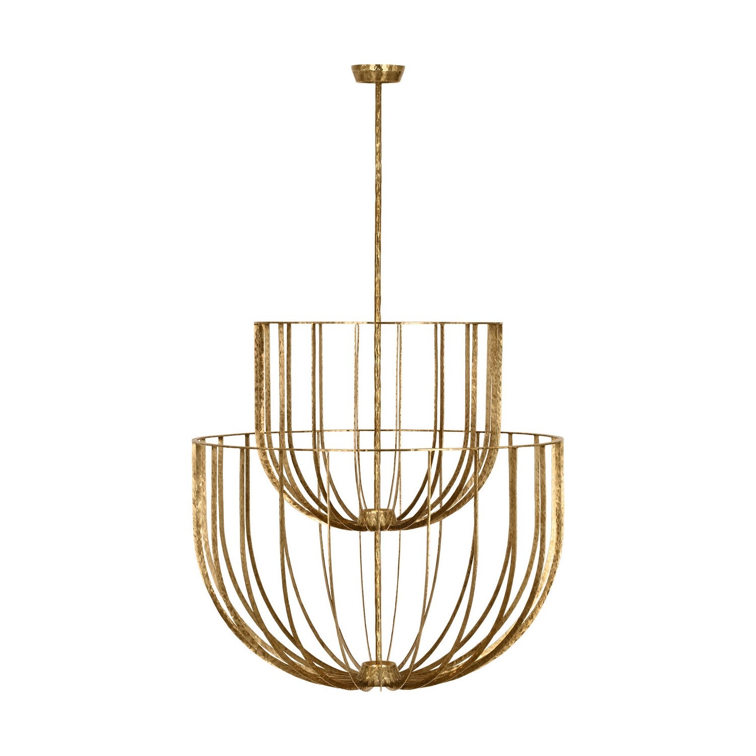 Visual Comfort Modern - SLCH33027PAB - LED Chandelier - Sanchi - Polished Antique Brass