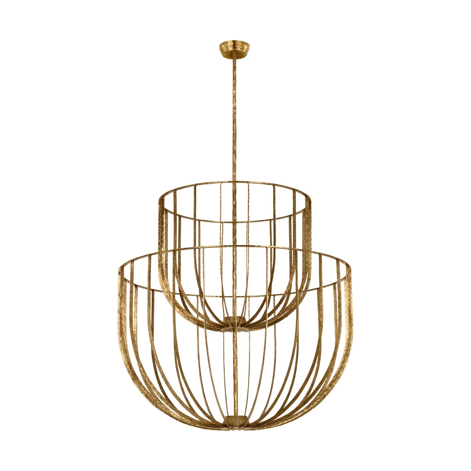 Visual Comfort Modern - SLCH33027PAB - LED Chandelier - Sanchi - Polished Antique Brass