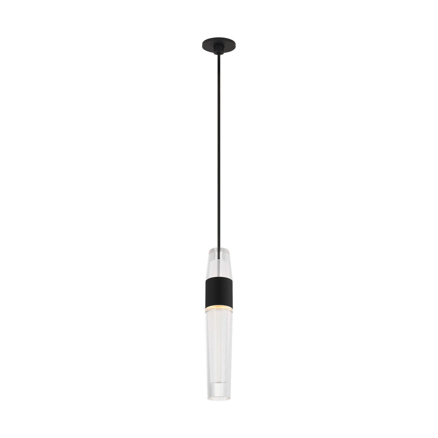 Visual Comfort Modern - SLPD39827B - LED Pendant - Lassell - Nightshade Black