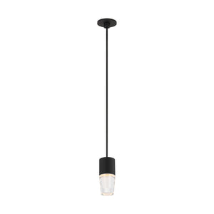 Visual Comfort Modern - SLPD38927B - LED Pendant - Lassell - Nightshade Black