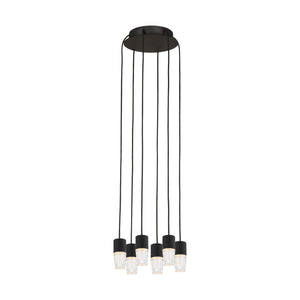 Visual Comfort Modern - SLCH39127B - LED Chandelier - Lassell - Nightshade Black