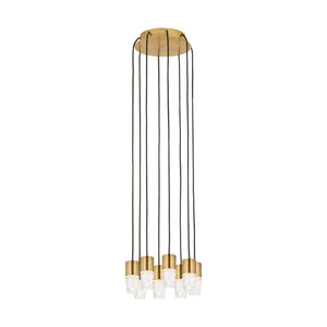 Visual Comfort Modern - SLCH39227NB - LED Chandelier - Lassell - Natural Brass