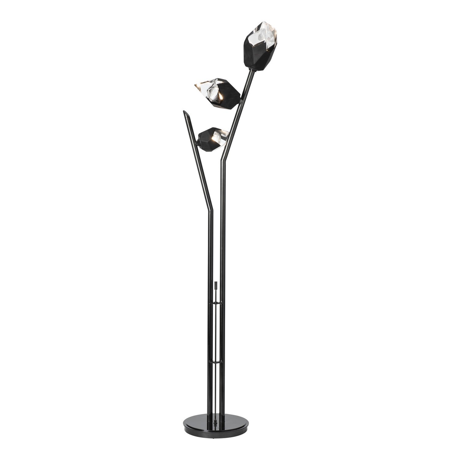 Hubbardton Forge - 241101-SKT-89-BP0756 - Chrysalis Torchiere - Chrysalis - Ink