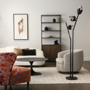 Hubbardton Forge - 241101-SKT-89-BP0756 - LED Torchiere - Chrysalis - Ink