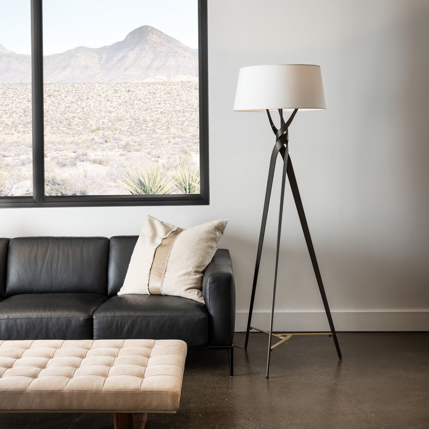 Hubbardton Forge - 241102-SKT-14-86-SF2412 - Tryst Floor Lamp - Tryst - Oil Rubbed Bronze