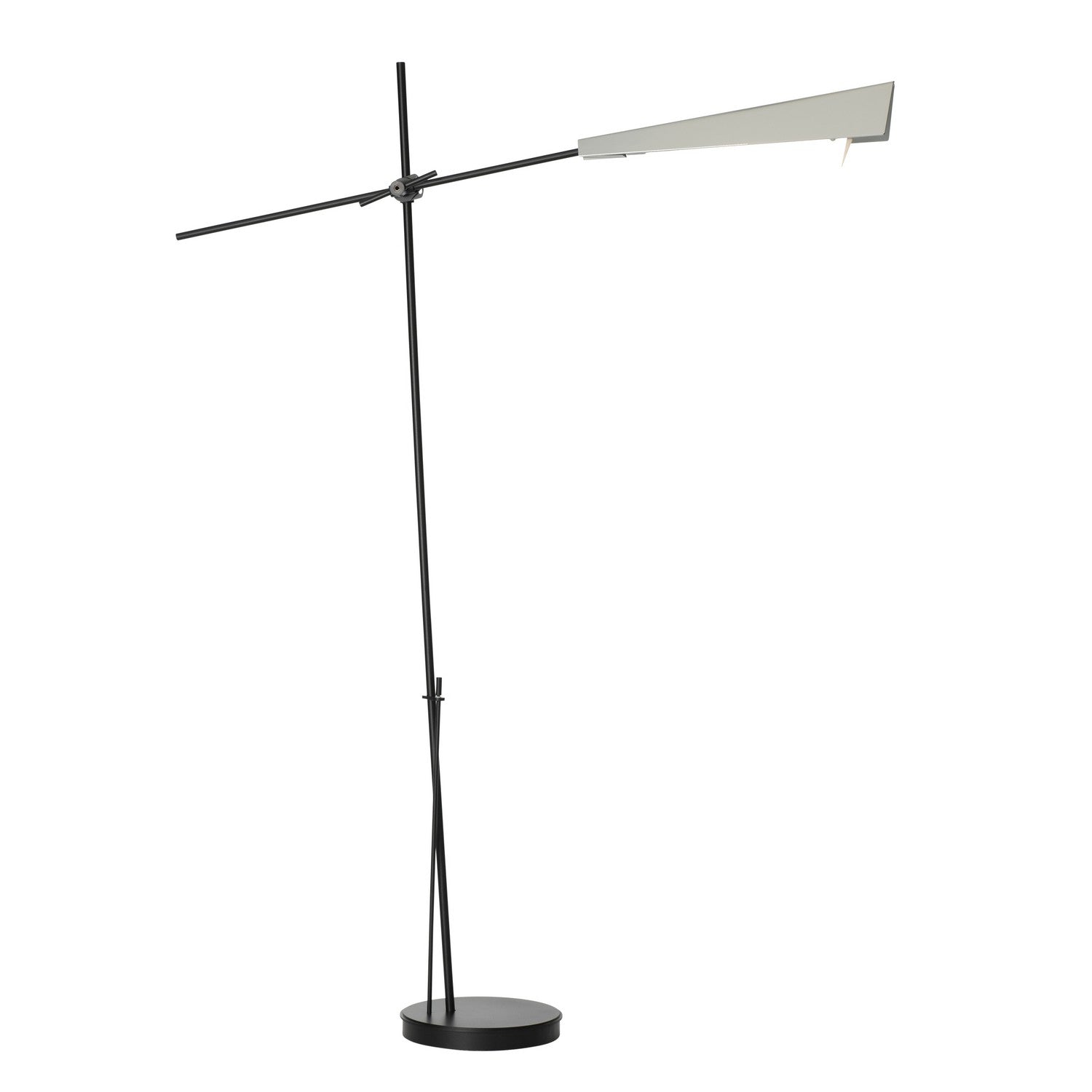 Hubbardton Forge - 241103-SKT-10-85-BB0780 - One Light Floor Lamp - Vertex - Black