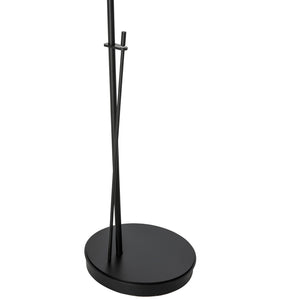 Hubbardton Forge - 241103-SKT-10-85-BB0780 - One Light Floor Lamp - Vertex - Black