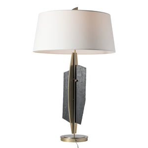 Hubbardton Forge - 272115-SKT-86-SL-SF2210 - One Light Table Lamp - Cambrian - Modern Brass