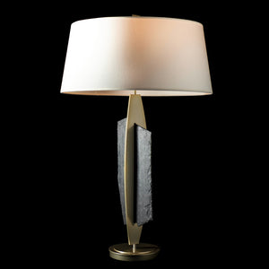 Hubbardton Forge - 272115-SKT-86-SL-SF2210 - One Light Table Lamp - Cambrian - Modern Brass