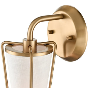 Artcraft - AC11837BB - One Light Wall Sconce - Layla - Brushed Brass