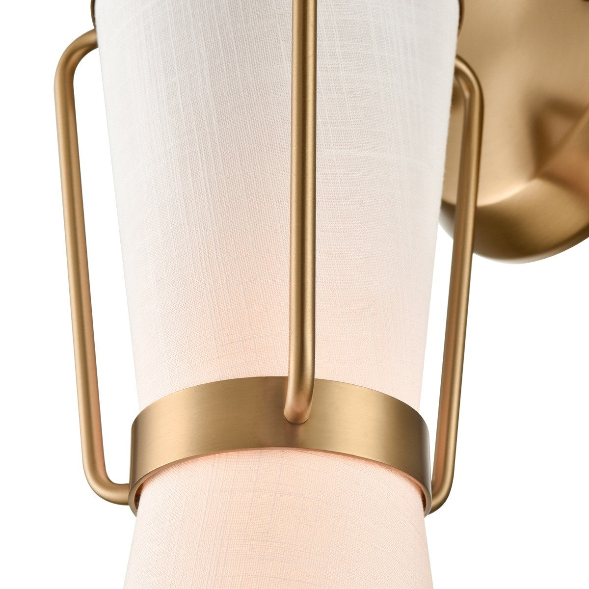 Artcraft - AC11837BB - One Light Wall Sconce - Layla - Brushed Brass