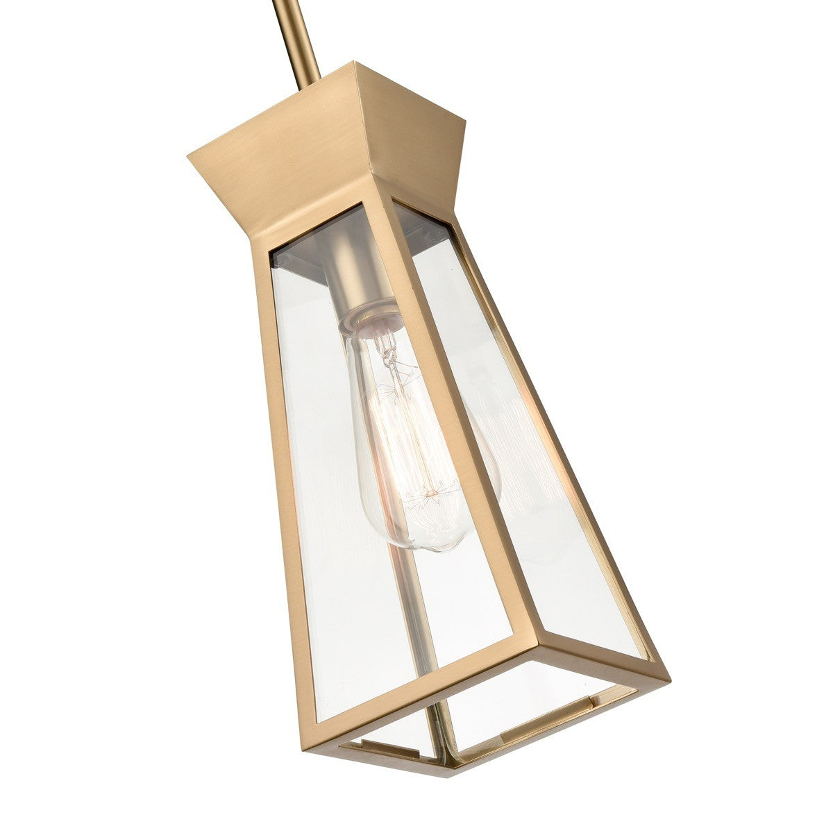 Artcraft - AC11850BB - One Light Pendant - Lucian - Brushed Brass