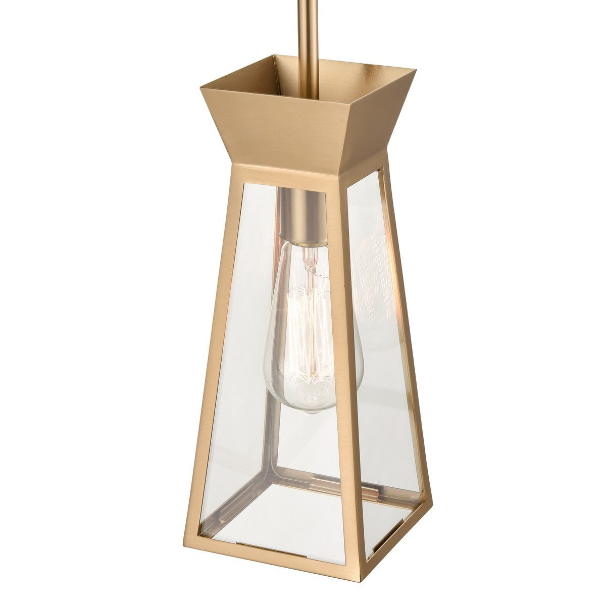 Artcraft - AC11850BB - One Light Pendant - Lucian - Brushed Brass