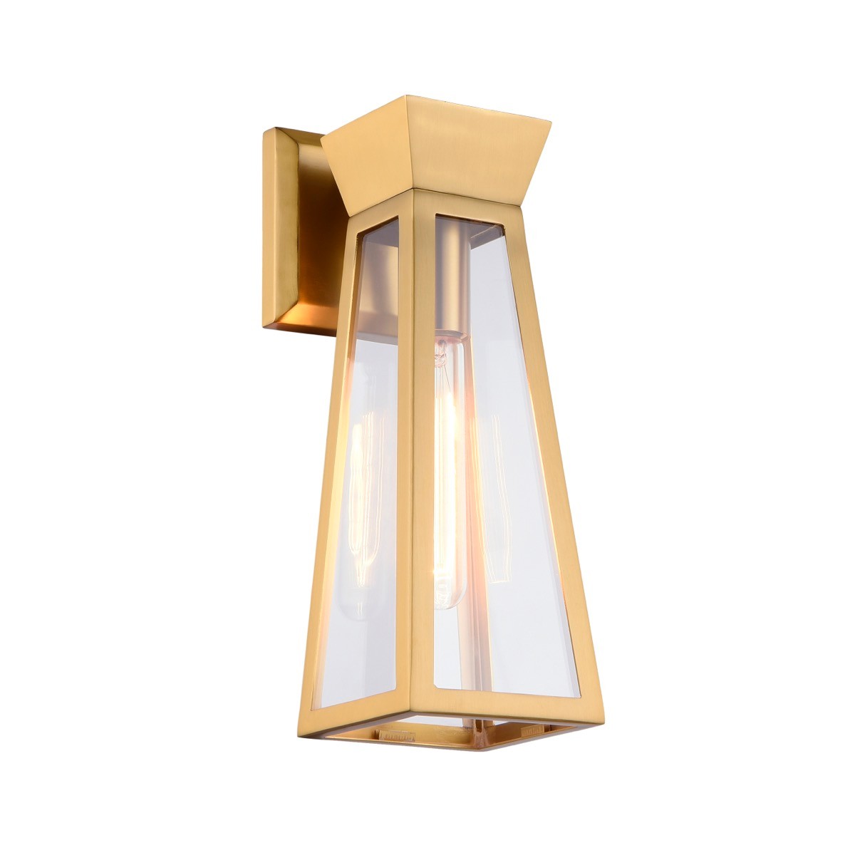 Artcraft - AC11857BB - One Light Wall Sconce - Lucian - Brushed Brass