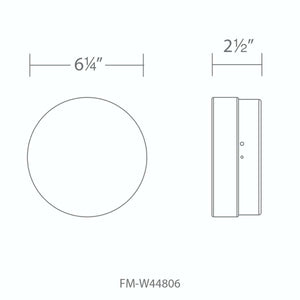 Modern Forms - FM-W44806-27-SS - LED Outdoor Flush Mount - Pi - Stainless Steel