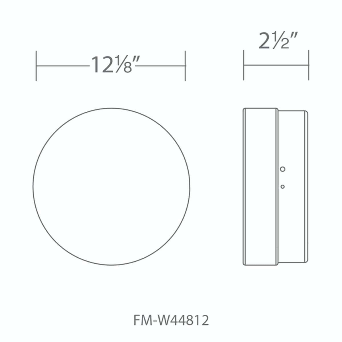 Modern Forms - FM-W44812-27-SS - LED Outdoor Flush Mount - Pi - Stainless Steel