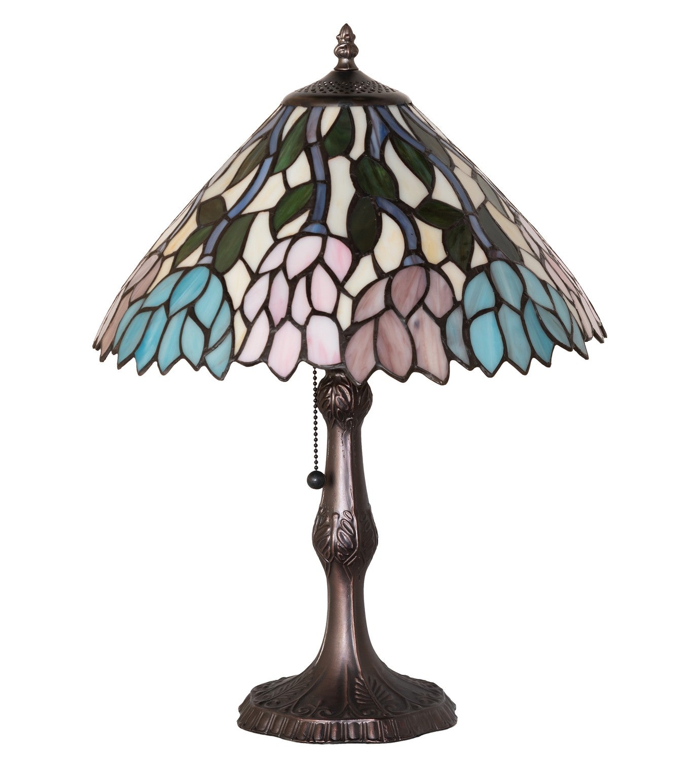 Meyda Tiffany - 108377 - One Light Table Lamp - Wisteria