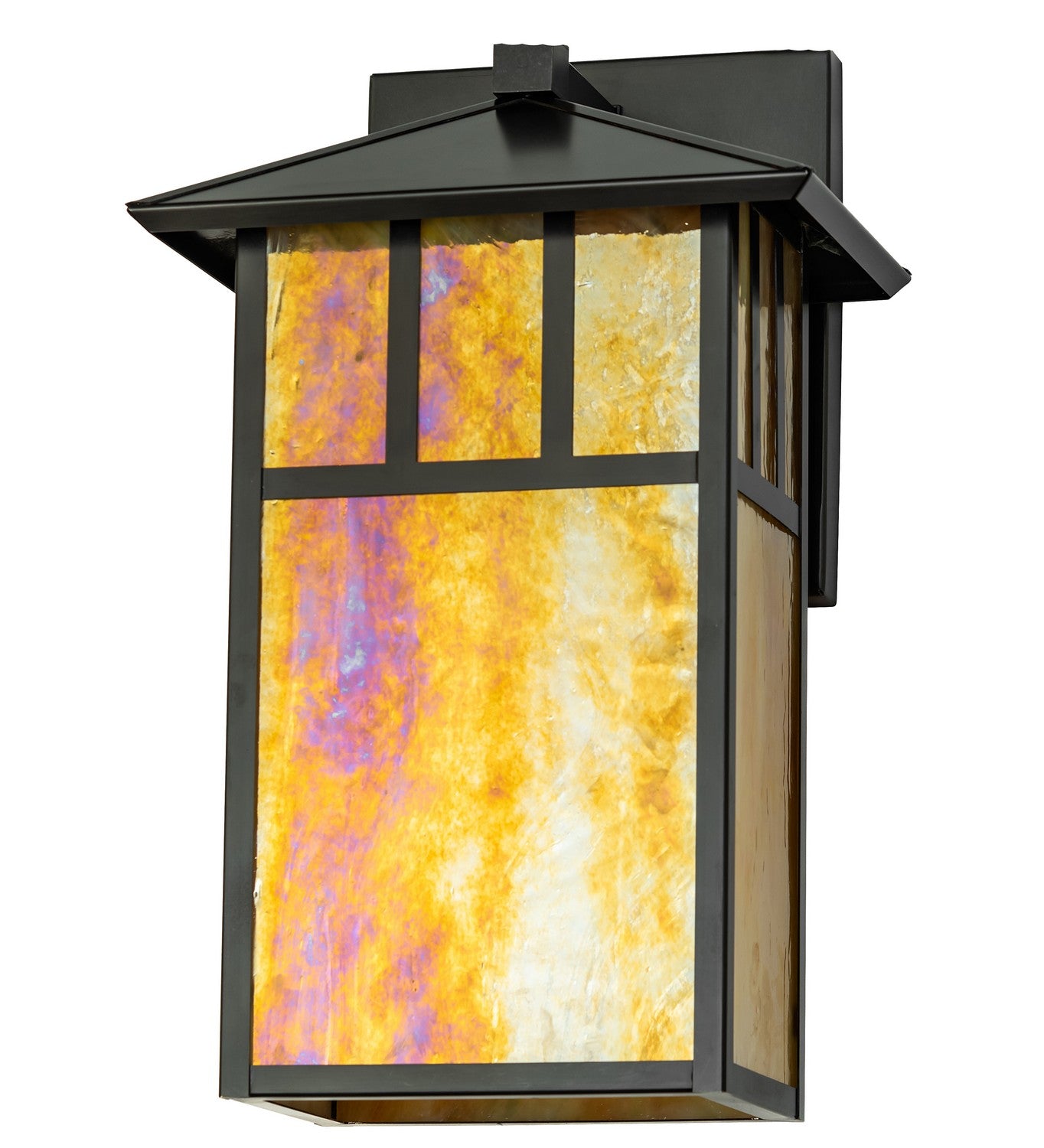 Meyda Tiffany - 267996 - One Light Wall Sconce - Seneca - Craftsman Brown