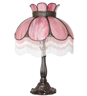 Meyda Tiffany - 269180 - 26" Table Lamp - Anabelle - Mahogany Bronze