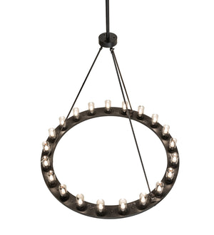 Meyda Tiffany - 269447 - 21 Light Chandelier - Loxley - Solar Black