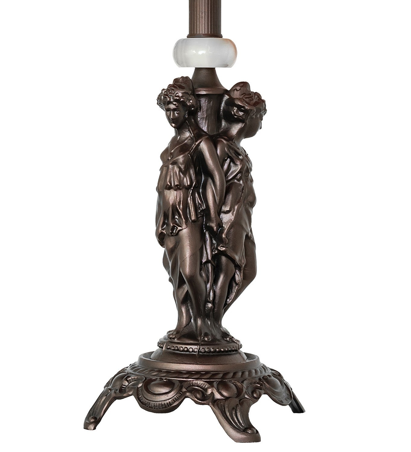 Meyda Tiffany - 270011 - One Light Table Lamp - Anabelle - Mahogany Bronze