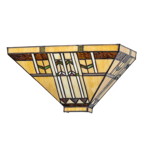 Meyda Tiffany - 270267 - 14"Wall Sconce - Prairie Peaks