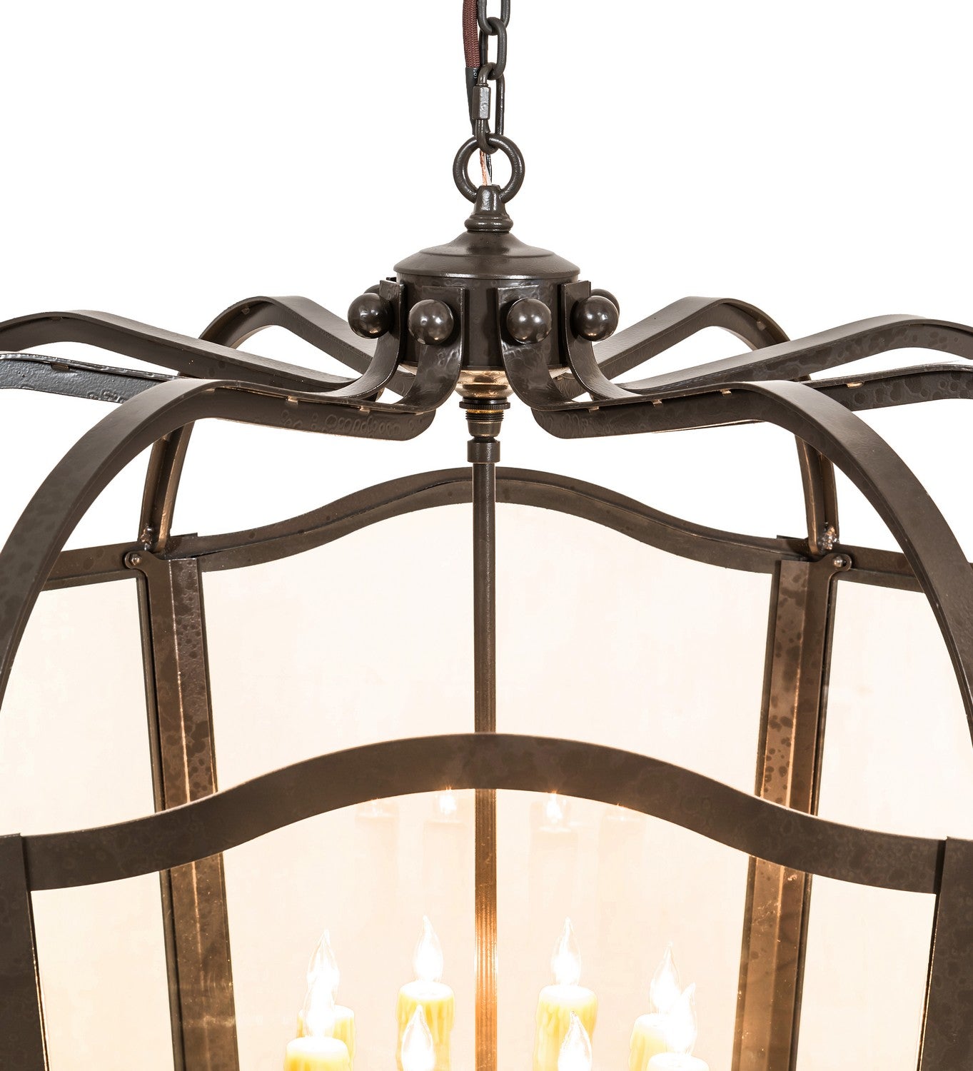 Meyda Tiffany - 270313 - 16 Light Pendant - Citadel - Bronze Over Textured Black