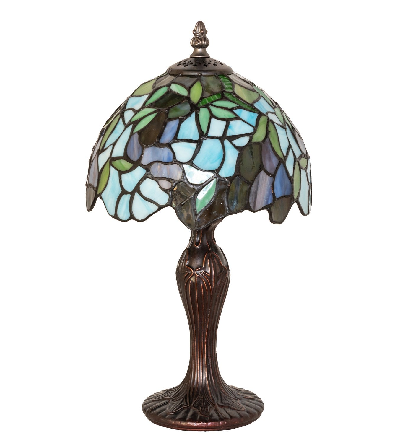 Meyda Tiffany - 270579 - One Light Mini Lamp - Tiffany Wisteria