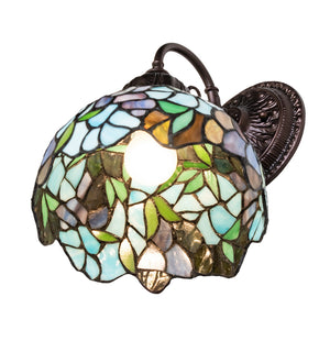 Meyda Tiffany - 270695 - One Light Wall Sconce - Tiffany Wisteria