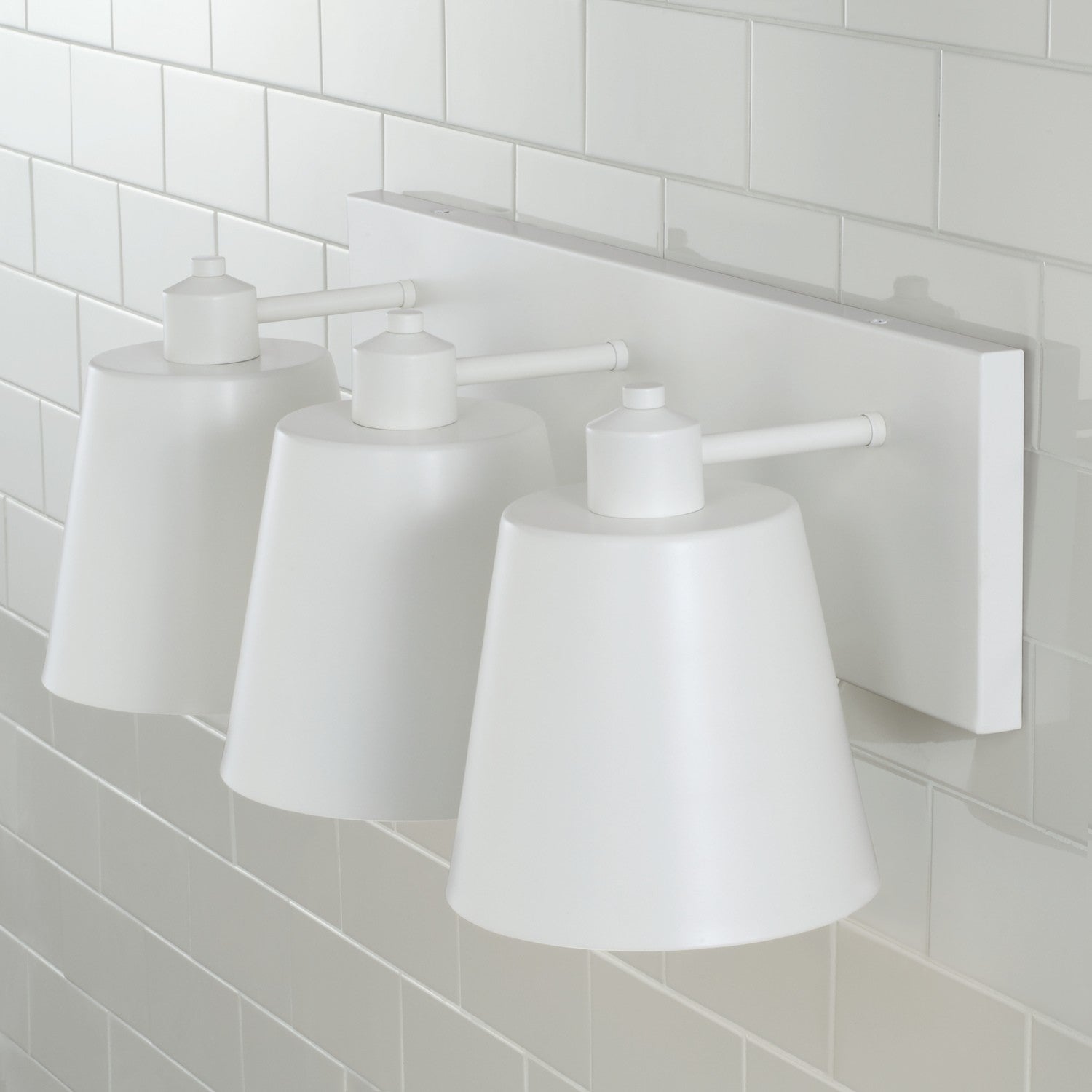 Capital Lighting - 151331WE - Three Light Vanity - Alden - Matte White