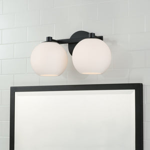 Capital Lighting - 152121MB-548 - Two Light Vanity - Ansley - Matte Black