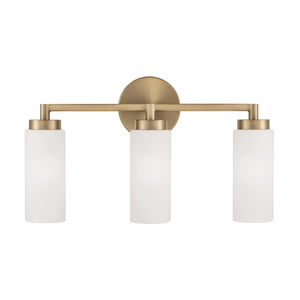 Capital Lighting - 151731AD - Three Light Vanity - Alyssa - Aged Brass