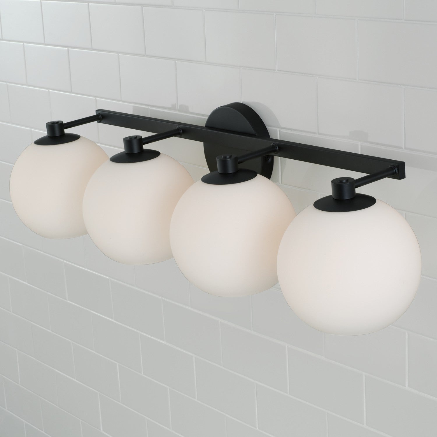 Capital Lighting - 152141MB-548 - Four Light Vanity - Ansley - Matte Black
