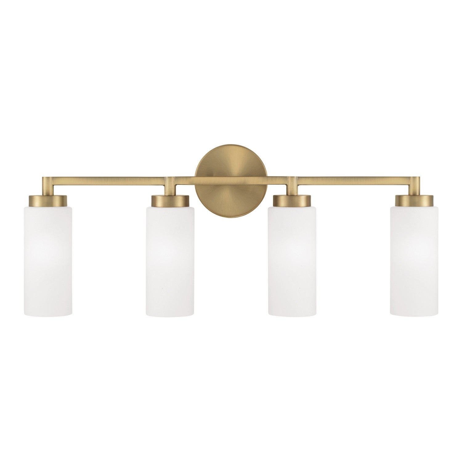Capital Lighting - 151741AD - Four Light Vanity - Alyssa - Aged Brass
