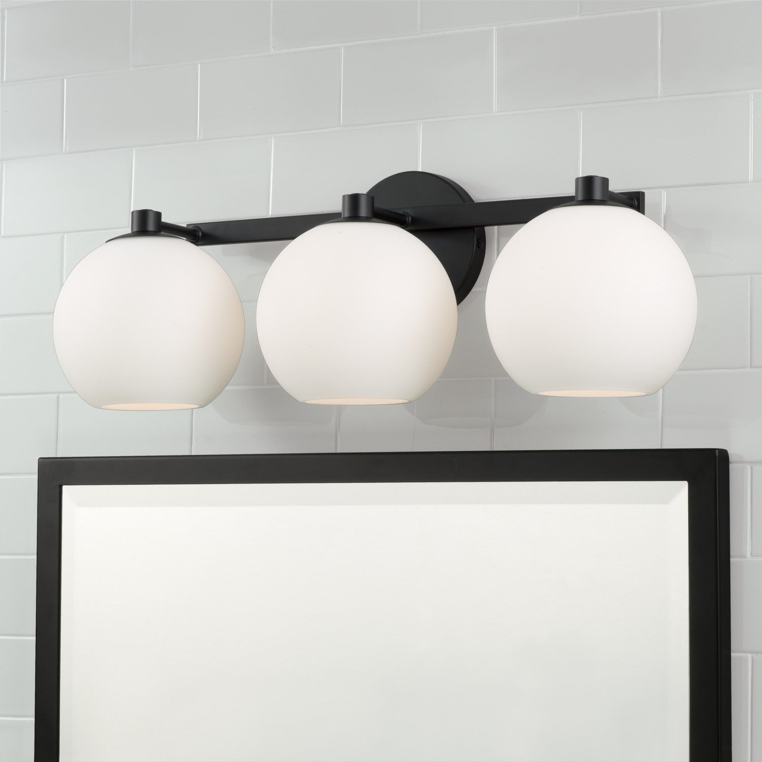 Capital Lighting - 152131MB-548 - Three Light Vanity - Ansley - Matte Black