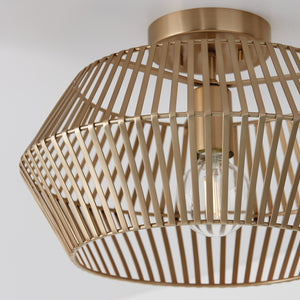 Capital Lighting - 230311MA - One Light Semi Flush Mount - Kaiya - Matte Brass