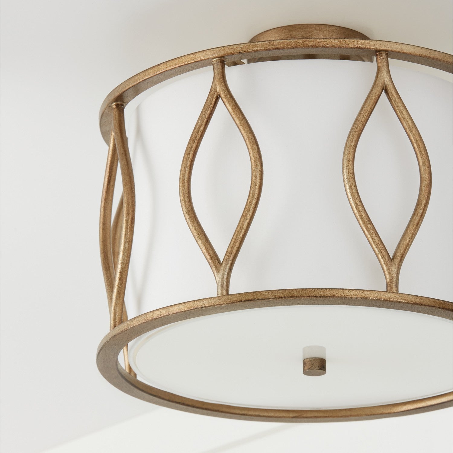 Capital Lighting - 252531ML - Three Light Semi Flush Mount - Cohen - Mystic Luster