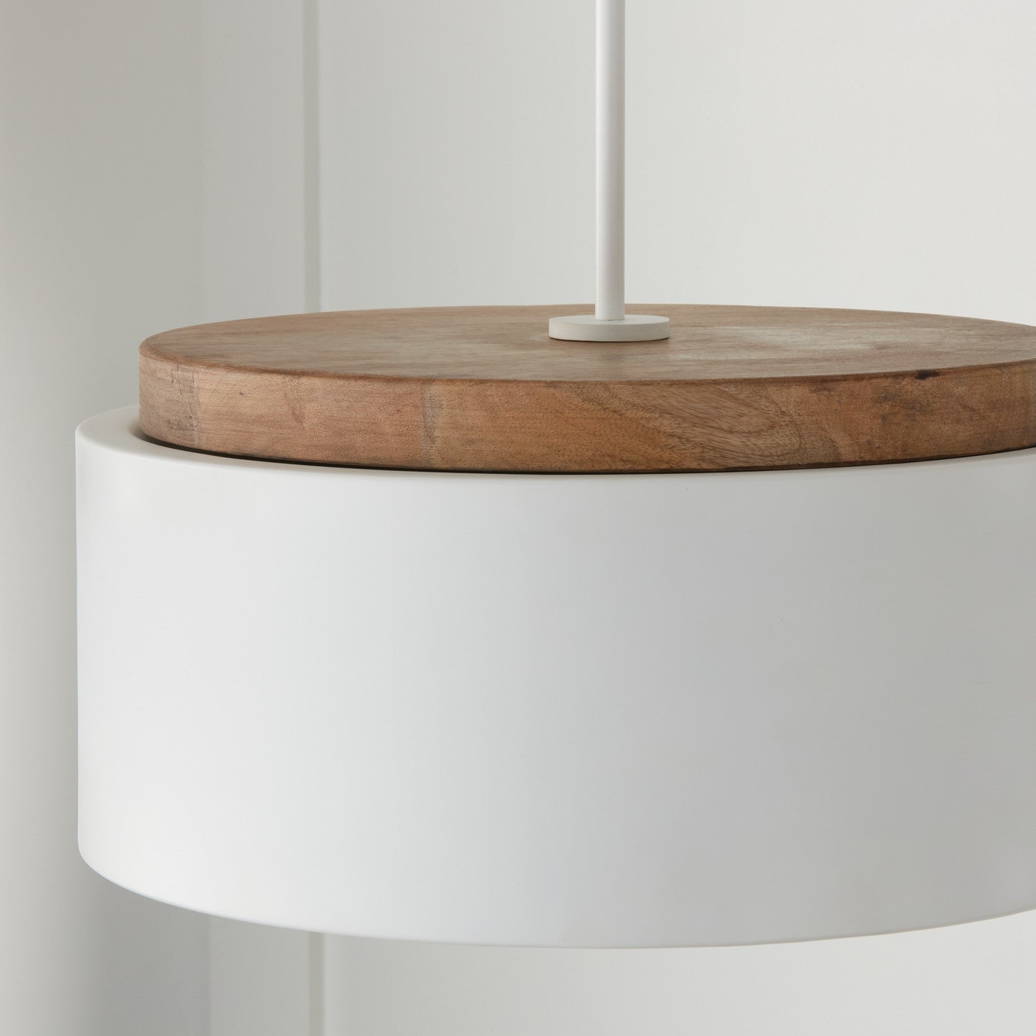 Capital Lighting - 350912LT - One Light Pendant - Liam - Light Wood and White