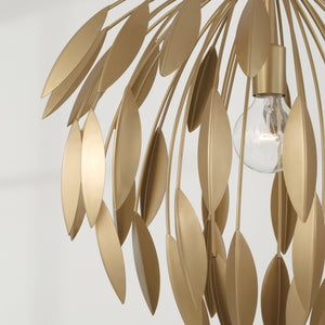 Capital Lighting - 351812GF - One Light Pendant - Margeaux - Buffed Gold