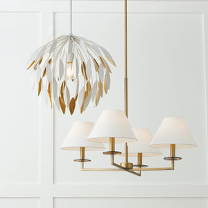 Capital Lighting - 351812WE - One Light Pendant - Margeaux - Matte White